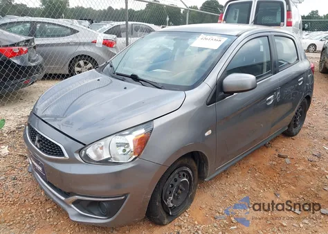 2019 Mitsubishi Mirage Es from USA, damaged, VIN ML32A3HJ9KH004821